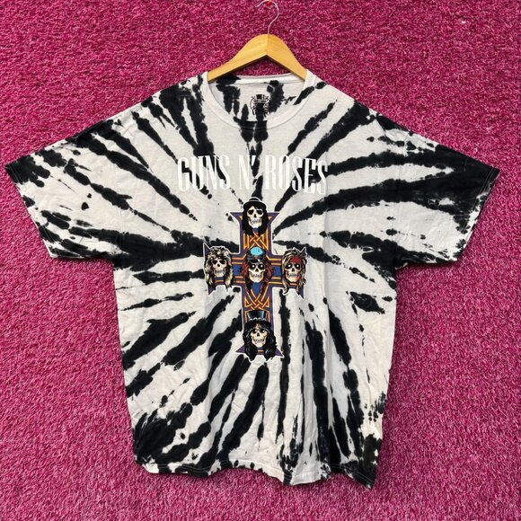 Guns N' Roses Appetite for Destruction Tie Dye T-Shirt 2XL - Picture 1 of 4